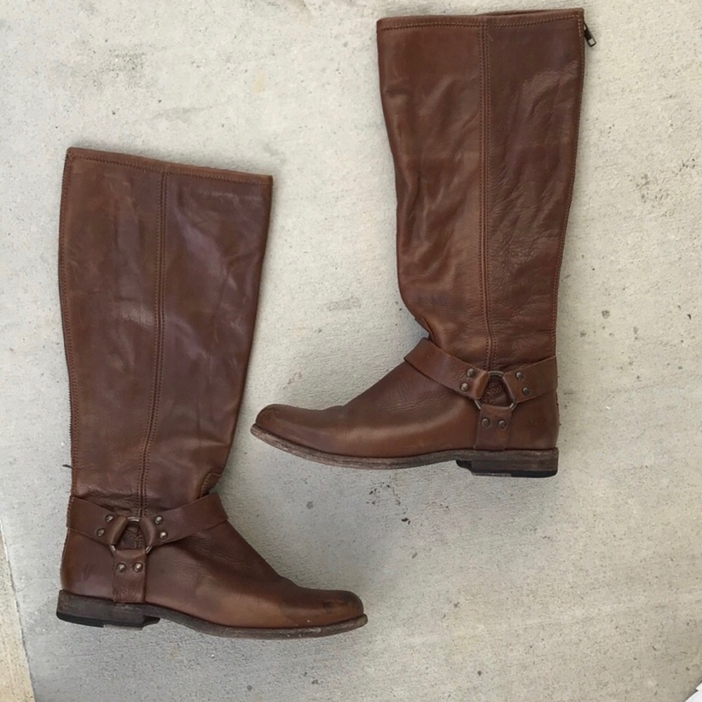 Frye Phillip harness boot